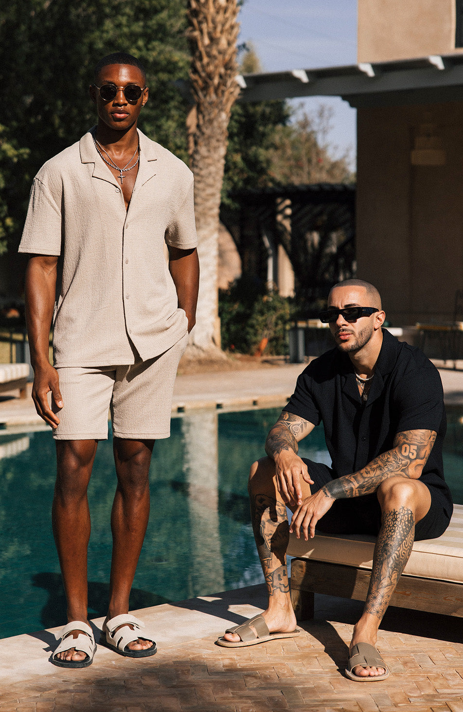 Camisa de corte relajado de Eivissa en taupe