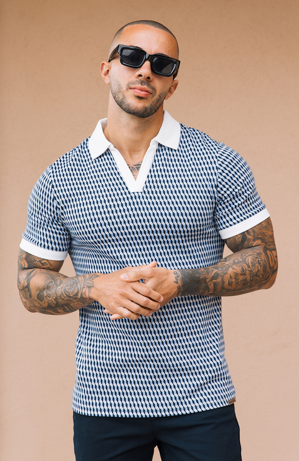 Matteo Polo en azul