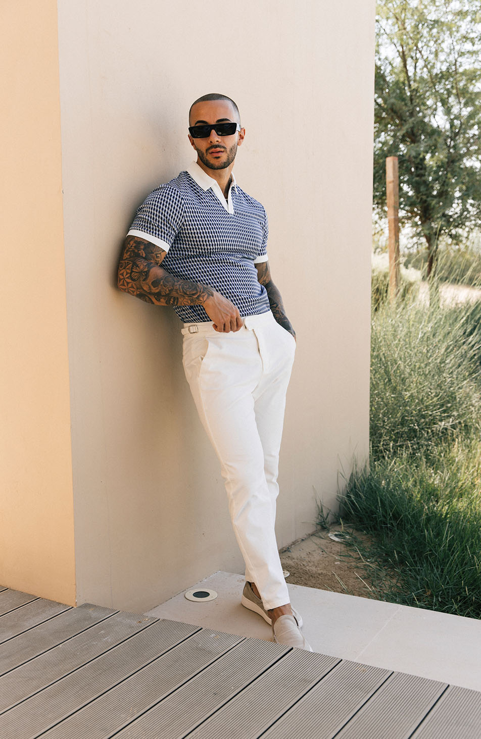 Matteo Polo en azul