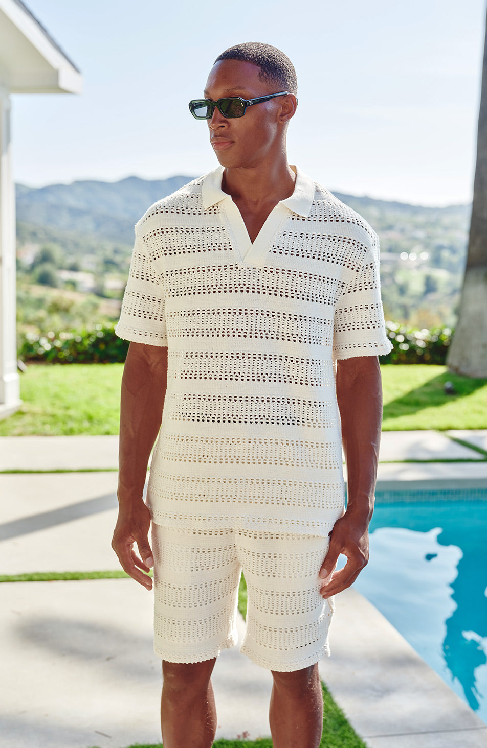 Polo Boxy Romano en blanco